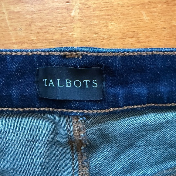 Talbots Dark Blue Straight Leg Jeans - Picture 3 of 6
